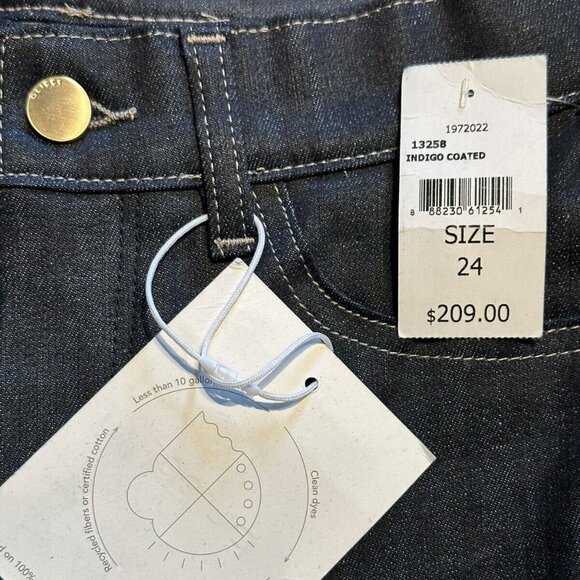 DL1961 Women's Bridget High Rise Coated Bootcut Jeans Size 24 27 x 33 B4HP $209 - Picture 4 of 7